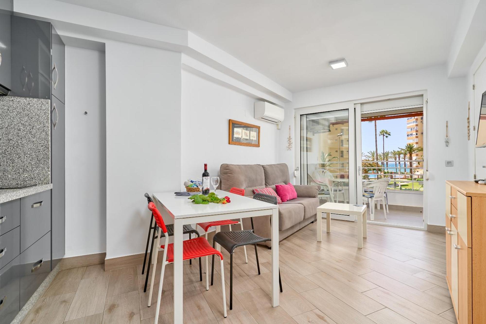 Apartamento Primera Linea Playa Algarrobo Costa Kültér fotó