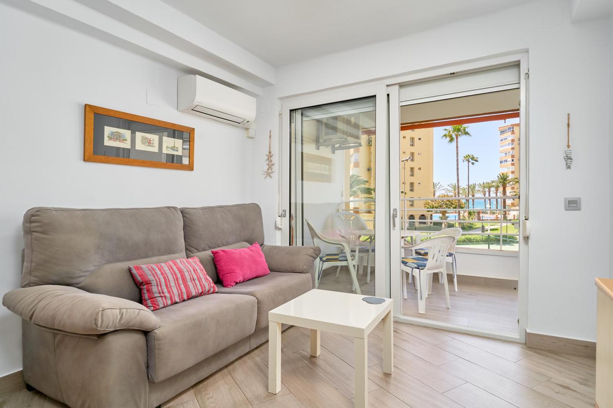 Apartamento Primera Linea Playa Algarrobo Costa Kültér fotó
